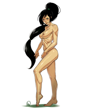 Ganassa-393932-League of Legends Swimsuit - Akali reworked nude