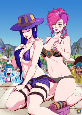 Vi and Cait Kyoffie