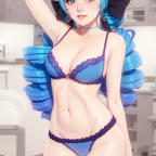 Gwen looks so adorable at this pool party!