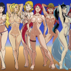 1366814660996715-AhriAkaliAsheGanassaJannaKatarinaKayleLeague of LegendsLuxMiss FortuneMorganaRivenShyvanaSonanidaleesivir