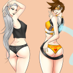Diana and Tracer birthday gift