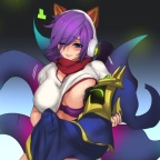 Ahri-League-of-Legends-фэндомы-Veigar-3368978